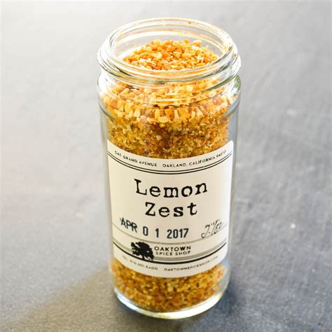 Lemon Zest - Oaktown Spice Shop