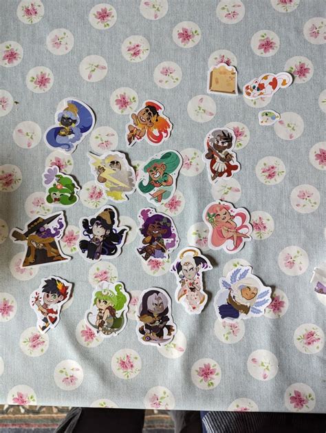 Love the game so I ordered these stickers. I'll leave the name of the shop in the comments : r ...