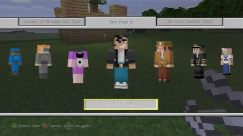 Minecraft Xbox 360 - Skin Pack 2 - All Skins Showcase - YouTube