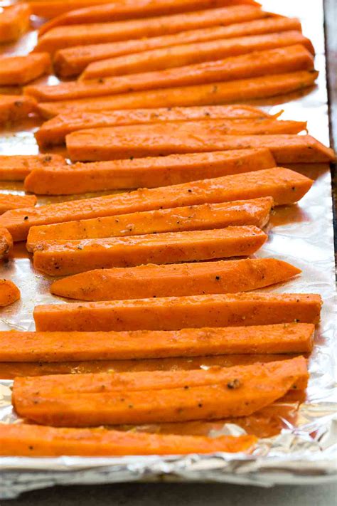 Baked Sweet Potato Fries - Jessica Gavin