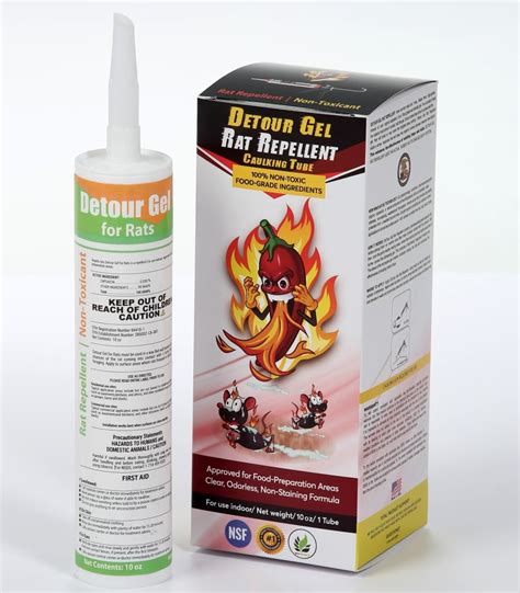 DETOUR GEL FOR RATS | Professional Grade Rat Mice Rodent Repellent ...