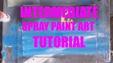 Spray Paint Art Tutorial - Spray Paint Art How To - Learn How To Spray Paint - YouTube