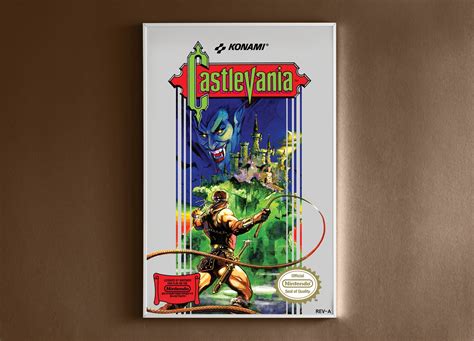 Castlevania Poster NES Box Art Print Video Game 11 X 17 Restoration - Etsy