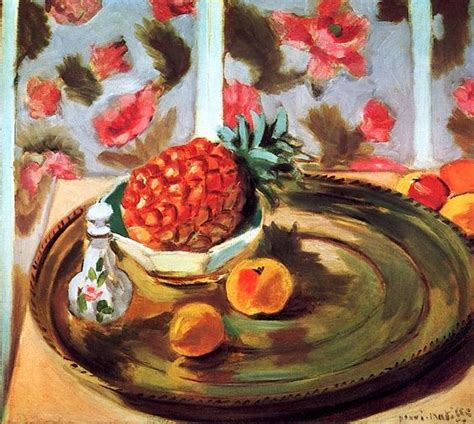 Still Life with Pineapple, 1924 - Henri Matisse - WikiArt.org