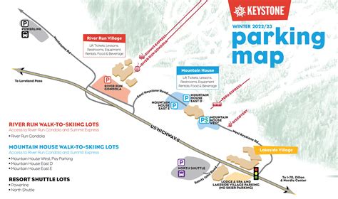 Getting Here and Parking | Keystone Ski Resort