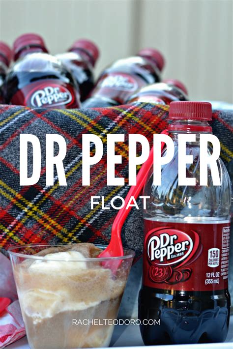 Dr Pepper Float Recipe - Rachel Teodoro