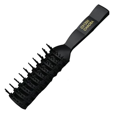 Professional Hairdressing Comb Brushes Curly Hair Comb Plastic Handle Hairdressing Styling Comb ...