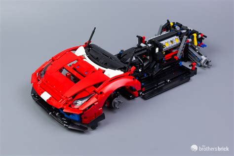 LEGO Technic 42125 Ferrari 488 GTE -“AF Corse #51” Review-34 - The Brothers Brick | The Brothers ...