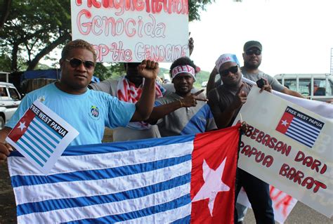 The Free West Papua Movement supporters | SIBC