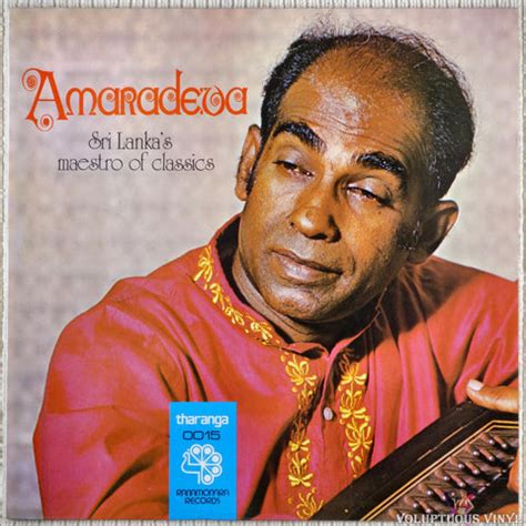 Amaradeva – Sri Lanka's Maestro Of Classics (1979) Vinyl, LP, Album – Voluptuous Vinyl Records