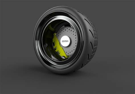 FERRARI Wheel concept on Behance