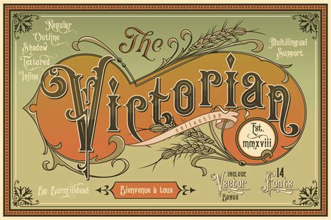 Victorian Fonts Collection - iFonts.xyz