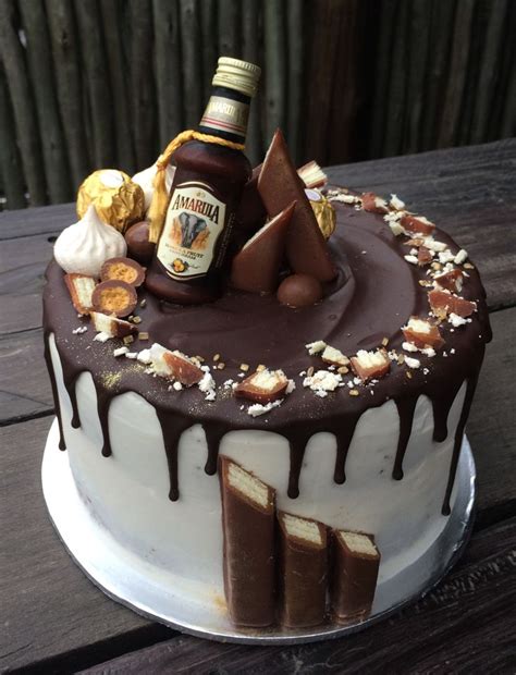 Amarula cake | Beer cake, Cake, Cool birthday cakes