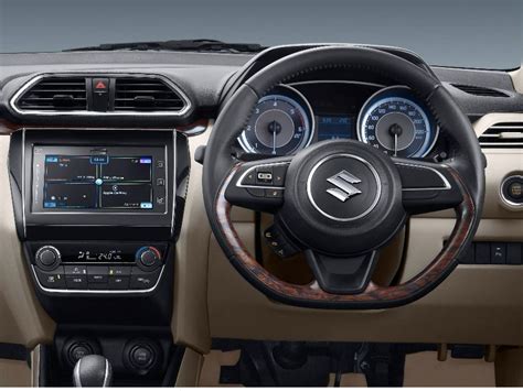 2017 Maruti Dzire interior press image