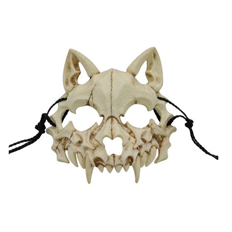 Cosplay Mask Therian Werewolf Mask Wolf Skull Mask - Etsy