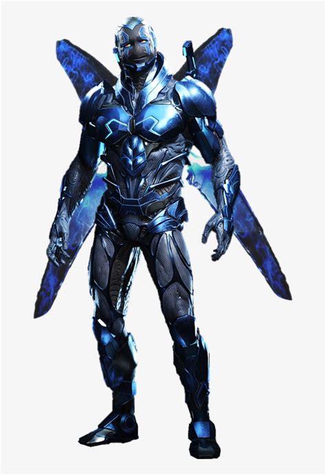 Download Blue Beetle Injustice 2 Transparent Background By Gasa979 - Blue Beetle Injustice 2 Png ...