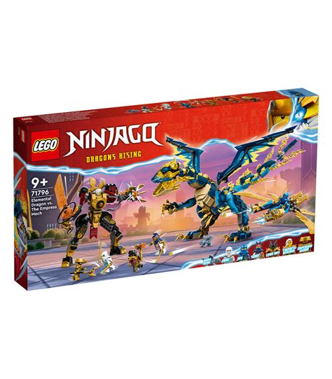 LEGO® NINJAGO 71796 ELEMENTAL DRAGON VS. THE EMPRESS MECH, AGE 9+, BUILDING BLOCKS, 2023 (1038PCS)