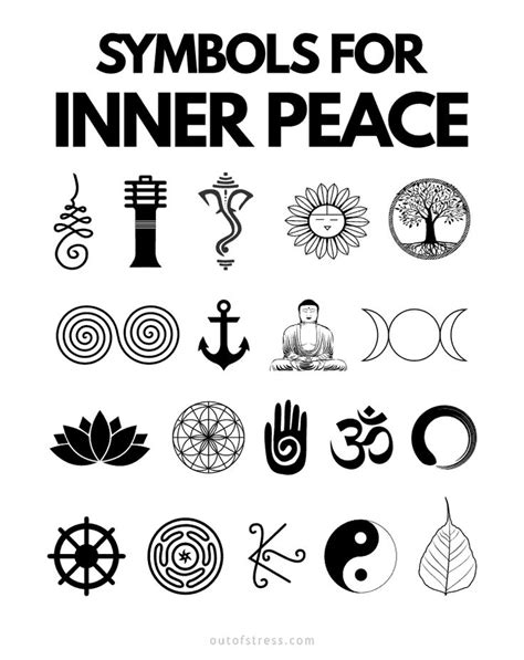 17 Symbols for Inner Peace