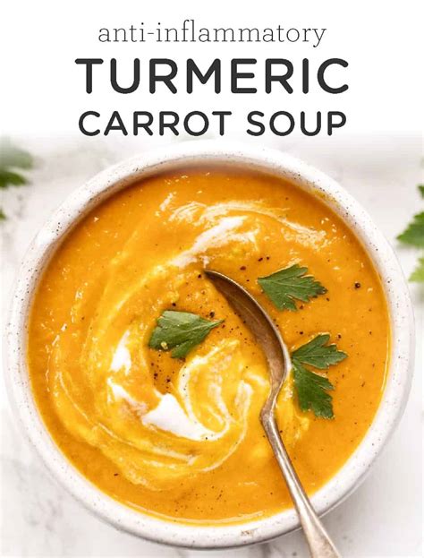 Ginger & Turmeric Carrot Soup | Anti-Inflammatory Recipe - Simply Quinoa