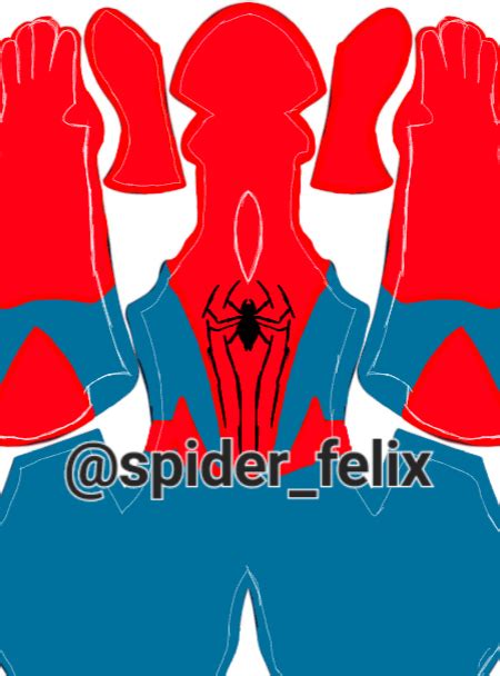 Spider-man suit template I made : r/Spidersonas