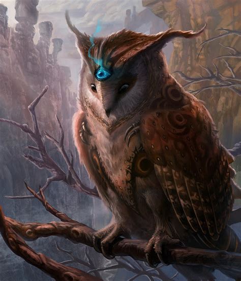 Mystical Owl by jubjubjedi on DeviantArt