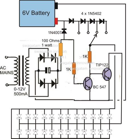 Dc Led Circuit Diagram