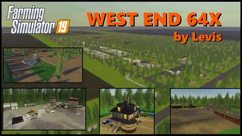 WESTEND 64X MAP V1.1.1 - FS19 mod - FS19.net