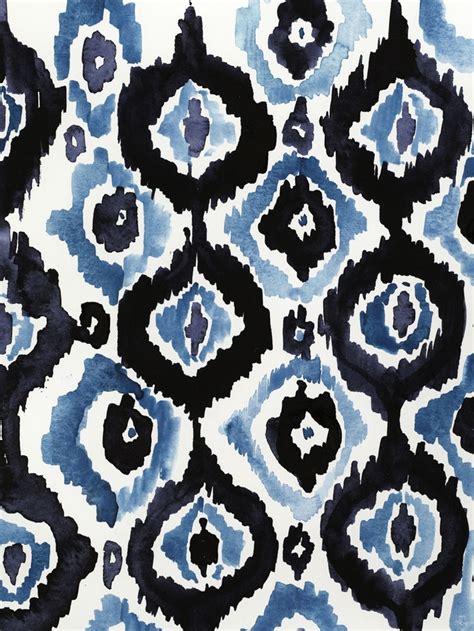 Flyer Goodness: Ikat Textile Patterns