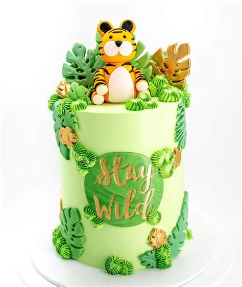 Tiger Cake Design Images (Tiger Birthday Cake Ideas)