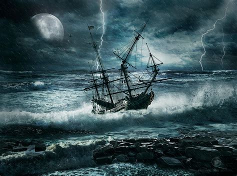 Storm At Sea by Miguel-Angel-Estevez on DeviantArt