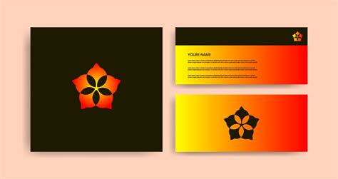 Creative Logo Design With Business Card 2434250 Vector Art at Vecteezy