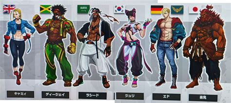 Street Fighter Female Characters Names