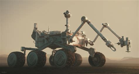 ArtStation - Mars Rover Design For "The First", Alex Nice Nasa Jpl, Spacecraft, Mars Project ...