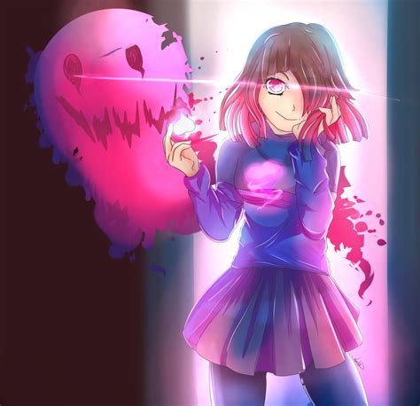 Betty bete Noire- Glitchtale Fanart Pink soul Fear by NaikoDraw on ...