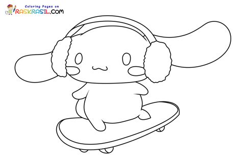 Cinnamoroll Coloring Pages