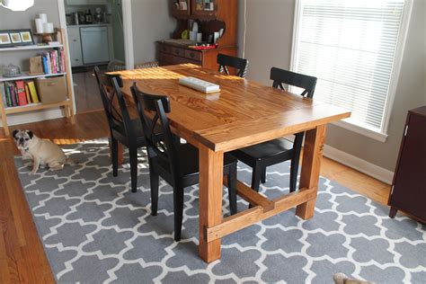 Favorite Rustic Dining Table Plans | Ana White Woodworking Projects