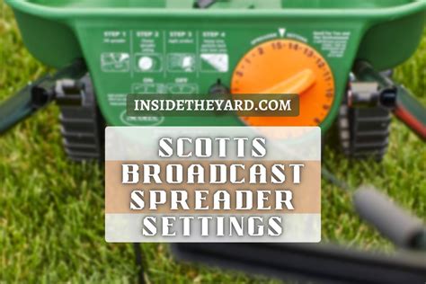 Settings for Scott 3000 Drop Spreader - TractorByNet