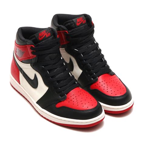 NIKE AIR JORDAN 1 RETRO HIGH OG GYM RED/BLACK-SUMMIT WHITE - TITIP ...