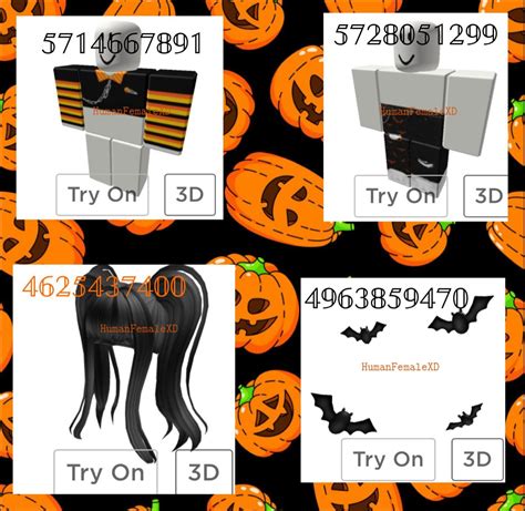 Halloween Outfit Codes Roblox animation, Roblox, Halloween outfits