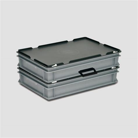 Plastic box with integrated handle 35-200-70 | Eurobox