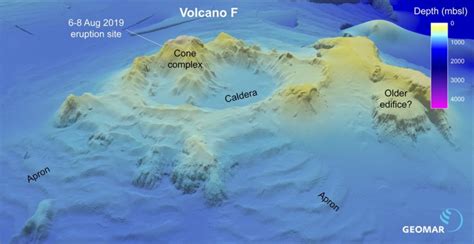 Volcano F identified as the source of the August 2019 pumice raft in ...