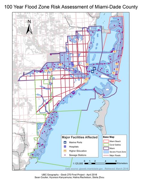 Miami Flood Vulnerability GIS | E-Portfolio of Stella L. Zhou