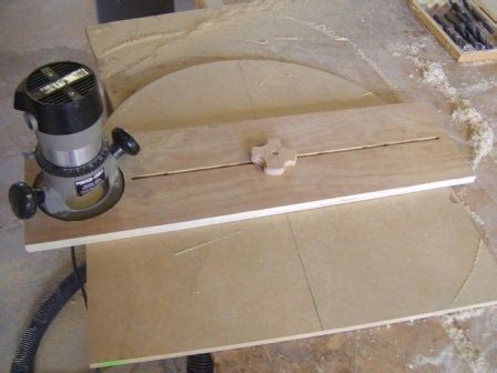 How to Make a Router Circle Cutting Jig : 8 Steps (with Pictures ...