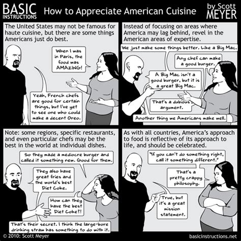 How to Appreciate American Cuisine — Basic Instructions