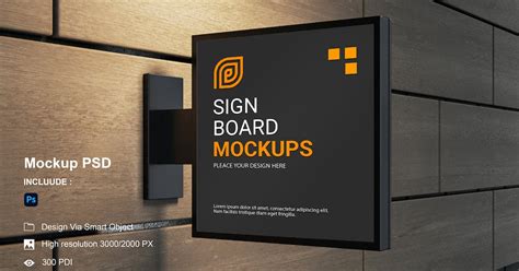 Signage Mockup, Graphic Templates - Envato Elements