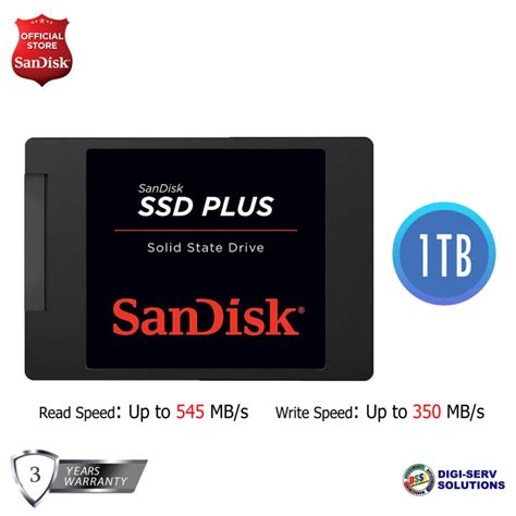 SanDisk SSD Plus ~ 1TB (SDSSDA) | Lazada PH