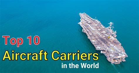 Top 10 Aircraft Carrier in the World 2017 - NeveahKu-Vance