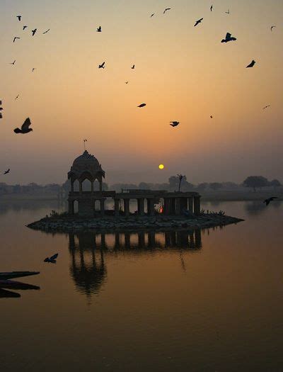 Get details on Gadisar Lake Jaisalmer, built in 12th century