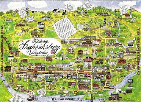 Map Of Fredericksburg Virginia | Virginia Map