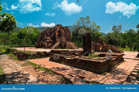 My Son Sanctuary - Vietnam editorial stock photo. Image of religion - 105604283